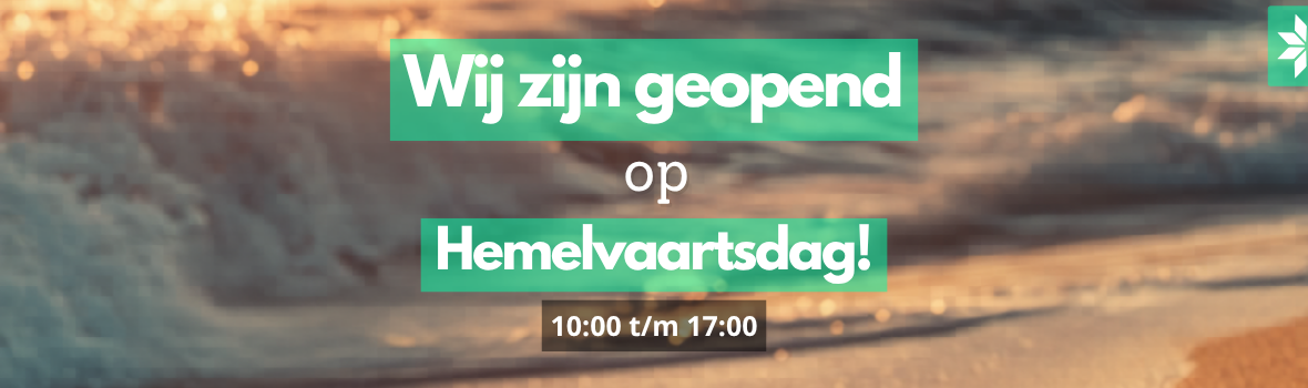 Hemelvaart 2026 banner