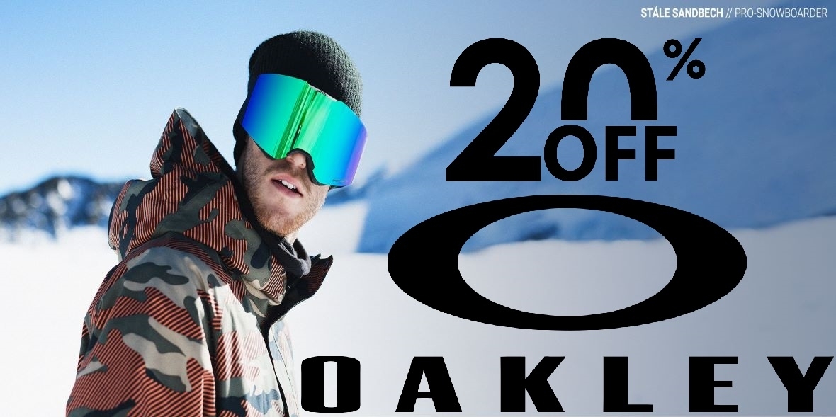 Oakley goggles 20% korting (1)
