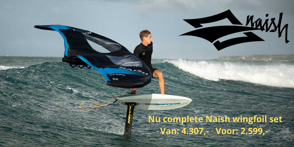 Naish wing foil set in de korting