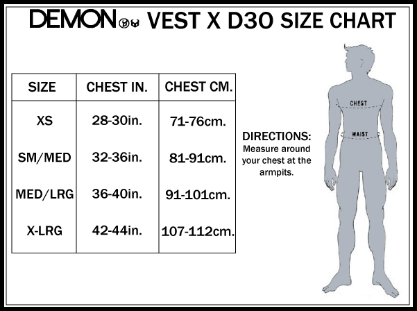 VestXD3OSizeChart