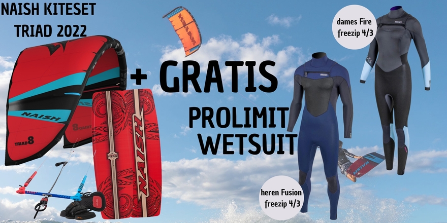 Naish kiteset actie