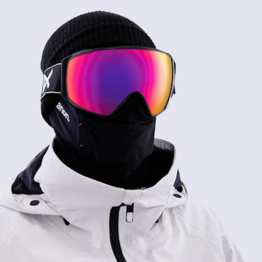 Anon M4 S Toric Black Zwart - afb. 3