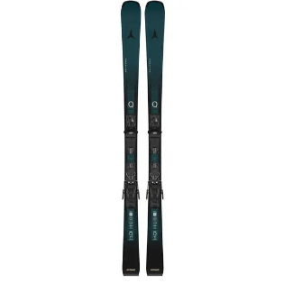 Atomic unisex Ski's Redster Q TI 26/27 + M 10 GW Bindingen. Zwart, Turquoise  - afb. 1