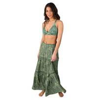 Brunotti Dames Skirt Romya Two Tone Flower Juniper