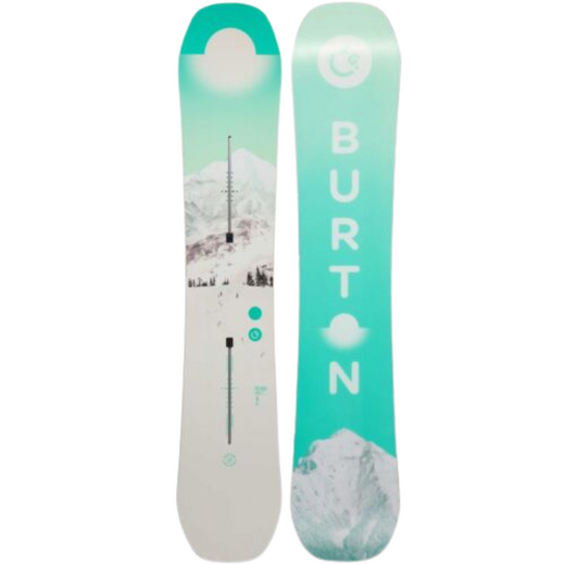 Burton Dames Snowboard Feelgood 25/26 - afb. 1