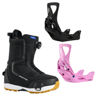 Burton Dames Step On Highshot 25/26 + Step On Binding Zwart