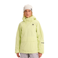 Burton Women's Reserve 2L Relaxed Anorak Glow Yellow Green
