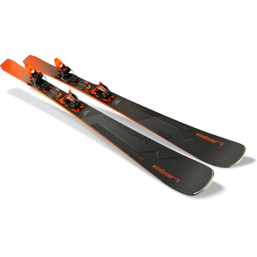 Elan Heren Ski Wingman 82ti Power Shift Zwart, Oranje - afb. 2