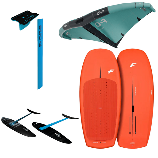 F-One Origin V2 Wing 2025 Set Blauw - afb. 1