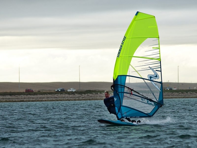 Simmer S max Windsurfzeil 2022/23 Geel - afb. 2