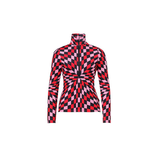 Goldbergh dames ski pully chesu Rood, Roze - afb. 1
