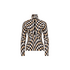Goldbergh dames ski pully chesu spiral chess gold - afb. 1