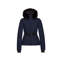 Goldbergh Hida Ski Jas Faux Border French Blue