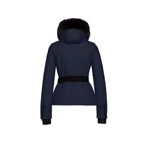 Goldbergh Hida Ski Jas Faux Border French Blue - afb. 2