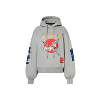 Goldbergh tobu hooded sweater grey melange