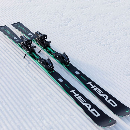 Head Supershape E-Magnum Ski 25/26 Zwart, Groen - afb. 2