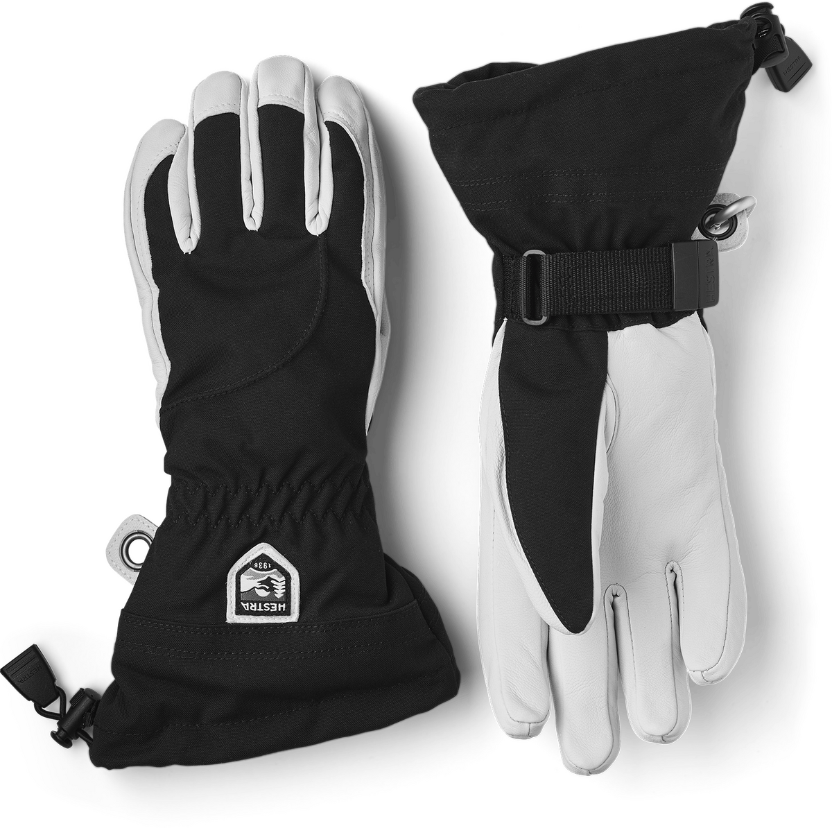 chef verwijzen produceren Hestra Dames Handschoenen Heli Ski Black & Offwhite L