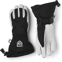 Hestra Dames Handschoenen Heli Ski Black & Offwhite