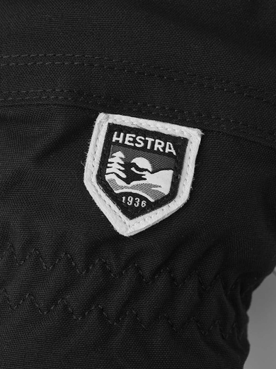 Hestra Dames Handschoenen Heli Ski Black & Offwhite - afb. 2