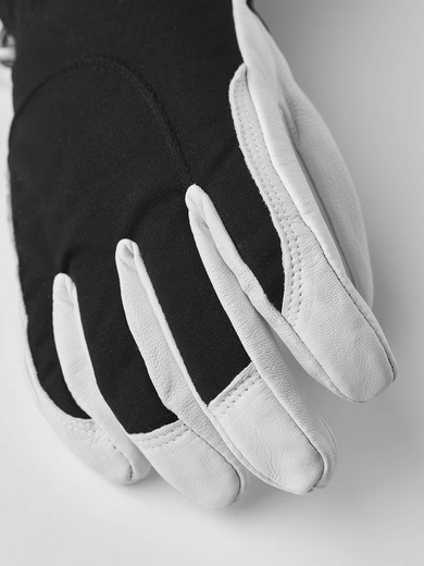 Hestra Dames Handschoenen Heli Ski Black & Offwhite - afb. 4