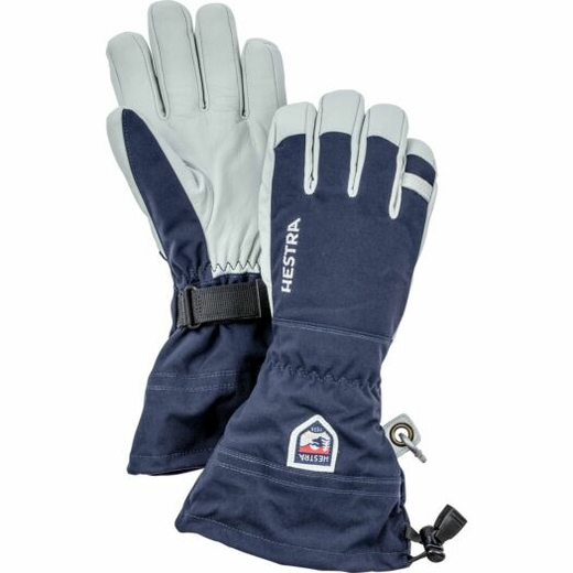 Hestra handschoen Army Leather Heli Ski blauw - afb. 1