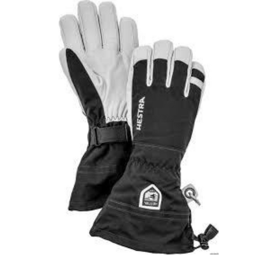 Hestra handschoen Army Leather Heli Ski zwart - afb. 1