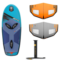 STX ifoil inflatables 125l + Navigator Foil + MK4 Wingsurfer Complete Set Inflatable
