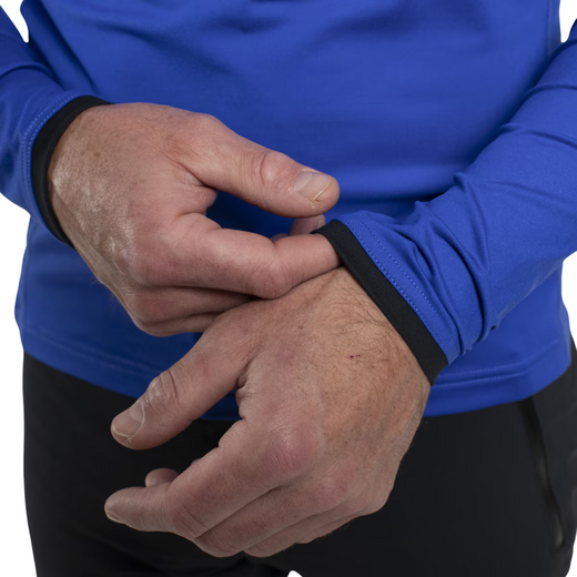 Kjus Feel Midlayer Half-Zip Pully Heren Blauw - afb. 2