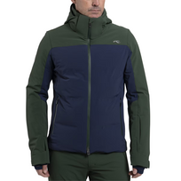 Kjus Green Line 2.0 Jacket Heren Blauw, Groen