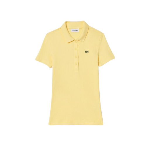 Lacoste Dames Polo Geel - afb. 1
