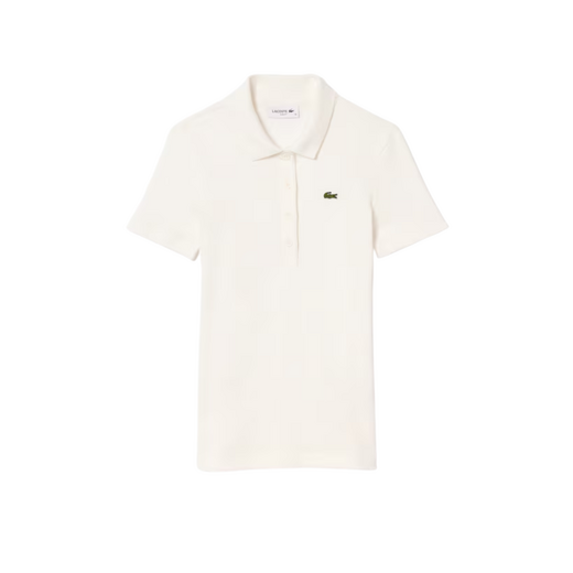 Lacoste Dames Polo Wit - afb. 1