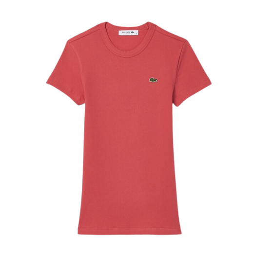 Lacoste Dames Rib T-Shirt - afb. 1