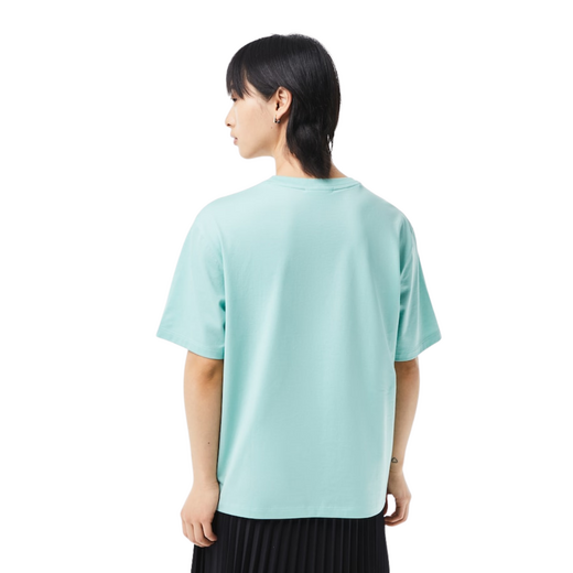 Lacoste tee-shirt turquoise Turquoise  - afb. 3