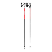 Leki Skistok Bold S Dark-Anthra Zwart, Rood