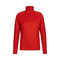 Mammut Heren Snow half zip  Rood