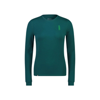 Mons Royale  dames thermo shirt l/sl cascade Evergreen