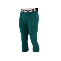 Mons Royale thermo 3/4 pant voor heren, Cascade Evergreen