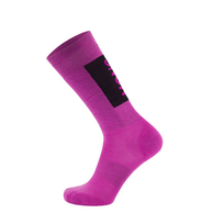 Mons Royale skisok  unisex Paars