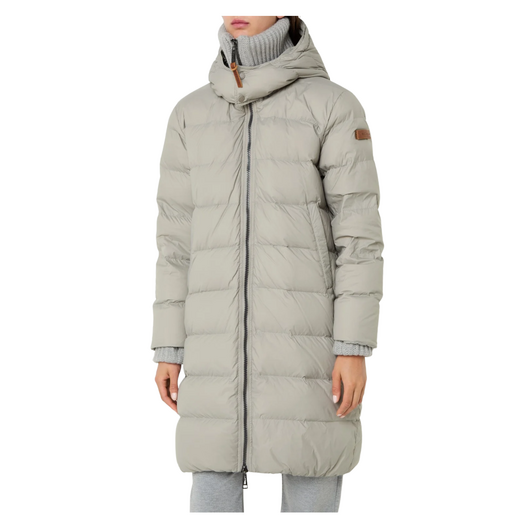 Moscow BrandyLong Dames Jas Flake Solid - afb. 2