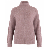 Moscow damestrui Listalina pullover blush solid 