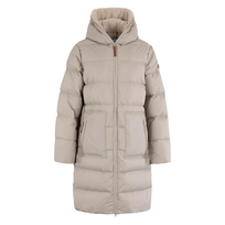 Moscow Oggy Dames Jas Taupe Solid