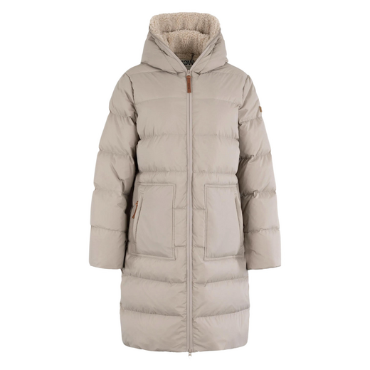 Moscow Oggy Dames Jas Taupe Solid - afb. 1