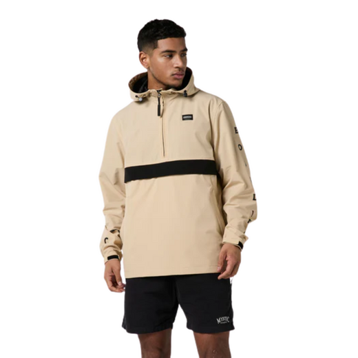 Mystic Heren Jacket Seascape Bruin - afb. 1