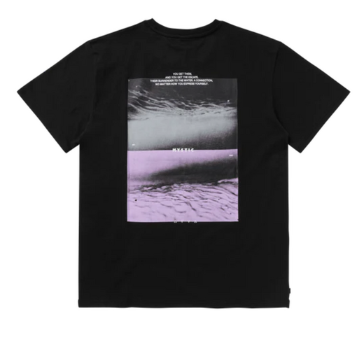 Mystic heren t-shirt region Zwart - afb. 2