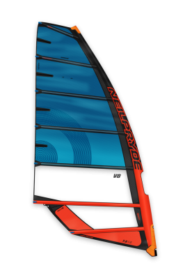 Neilpryde V8  Blauw/Oranje - afb. 1