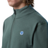 North Sails Basic full zipper sweatshirt Groen - afb. 3