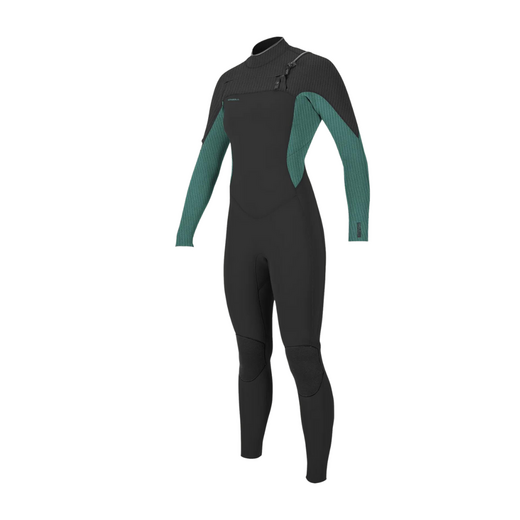 O'Neill Hyperfreak  5/4 dames wetsuit zwart/groen - afb. 1