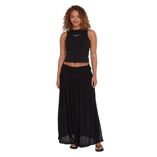 O'Neill Devyn Maxi Skirt Dames Zwart - afb. 2