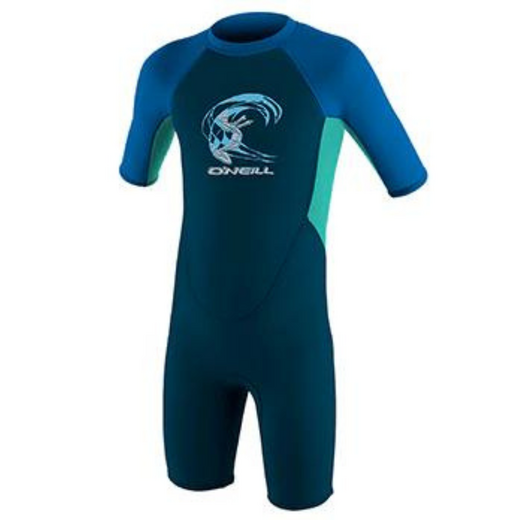O'Neill Kids Reactor Wetsuit 2mm Back Zip Blauw, Grijs - afb. 1