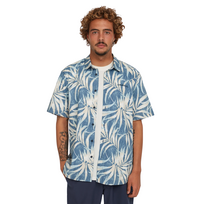 O'Neill Shirt heren Print Blue Dipped Leaves